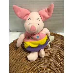 Easter Egg Piglet Disney Beanie Baby New w Tags Disney Store